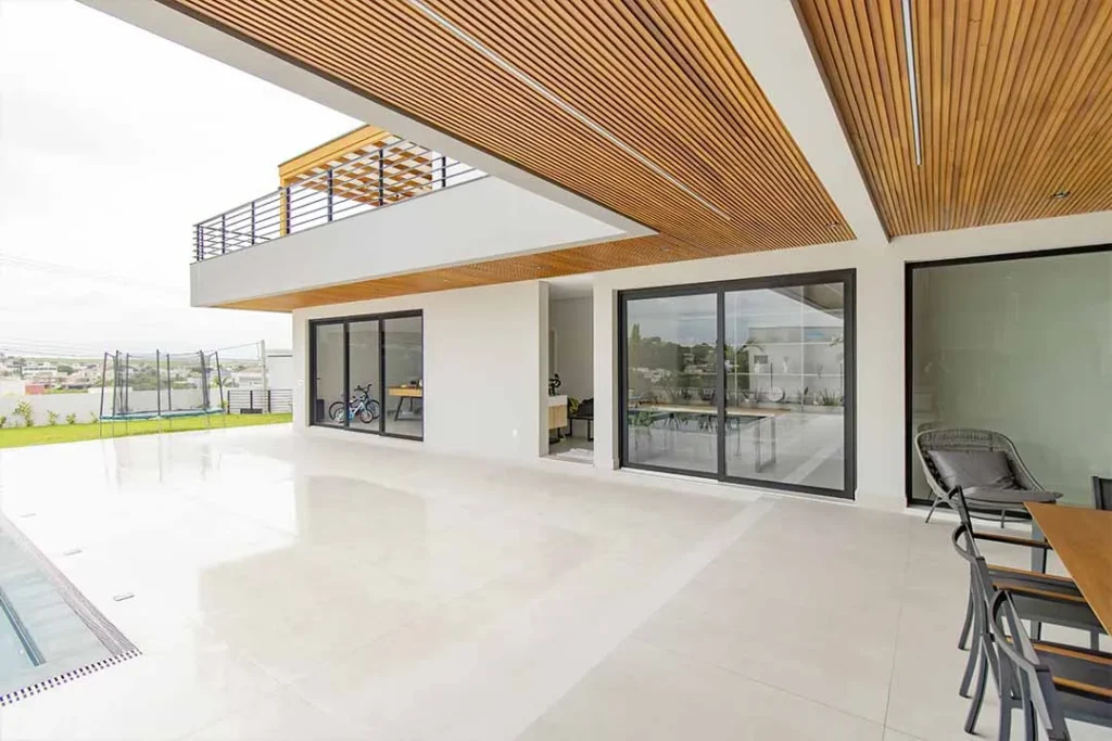 forro ripado de madeira