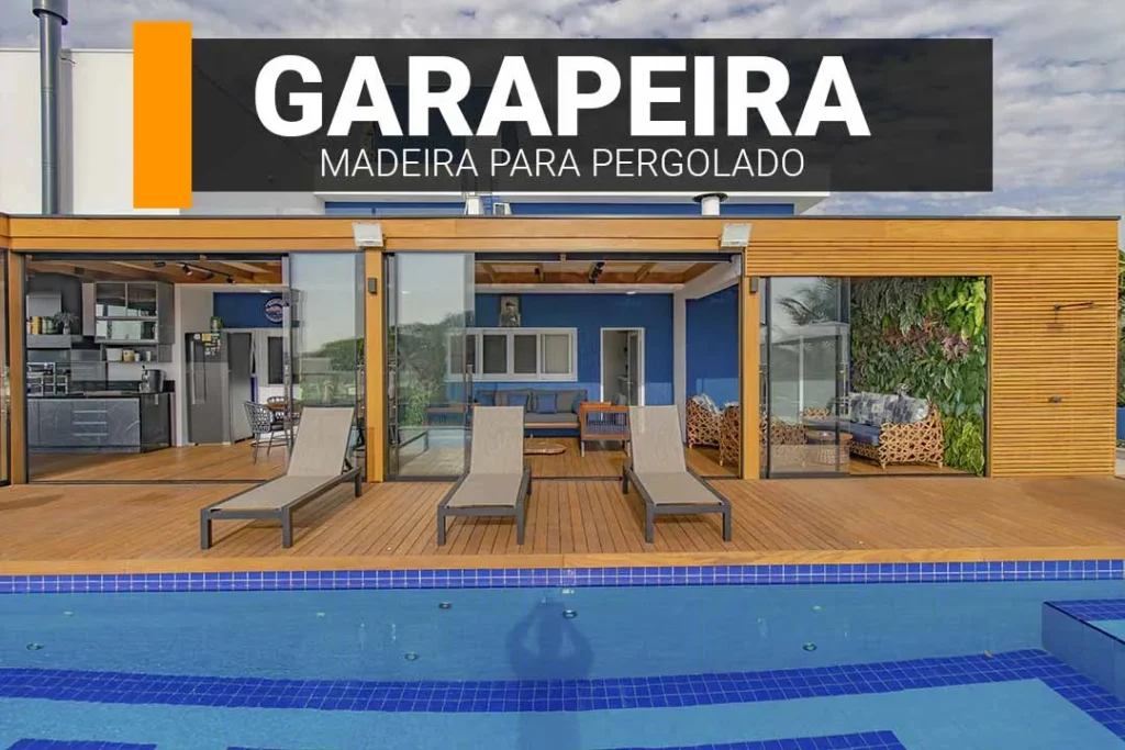 MADEIRA PARA PERGOLADO - GARAPEIRA