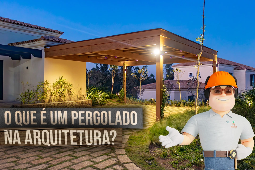 pergolado na arquitetura saraiva