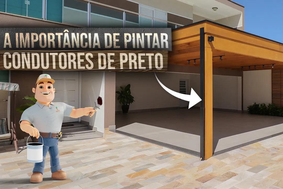 importância de pintar os condutores de preto saraiva