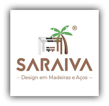 etiqueta com sombra logo Saraiva