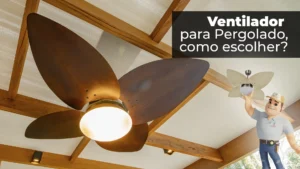 Ventilador para pergolado