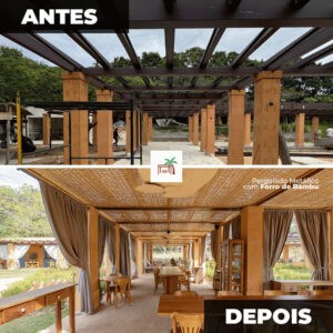 forro de bambu - original