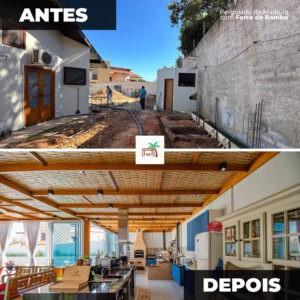 pergolado de madeira - formalizado