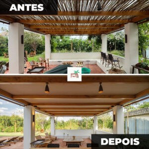 forro de palha - reformulação