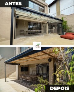 forro de bambu - para proteção especial