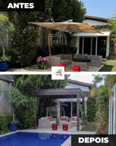 pergolado metálico - para zelo