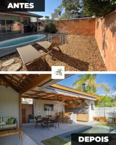 pergolado de madeira - para melhor lazer