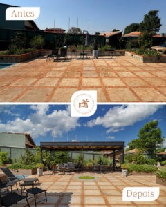 pergolado metálico - Boituva