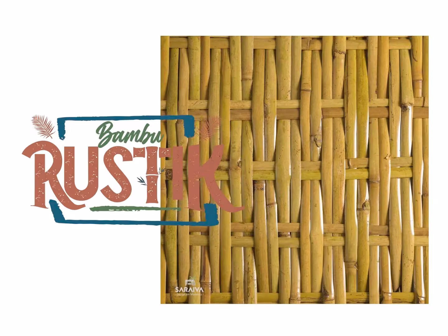 Forro em esteiras de Rustik Saraiva