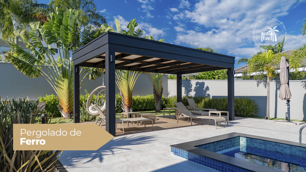 pergolado de ferro