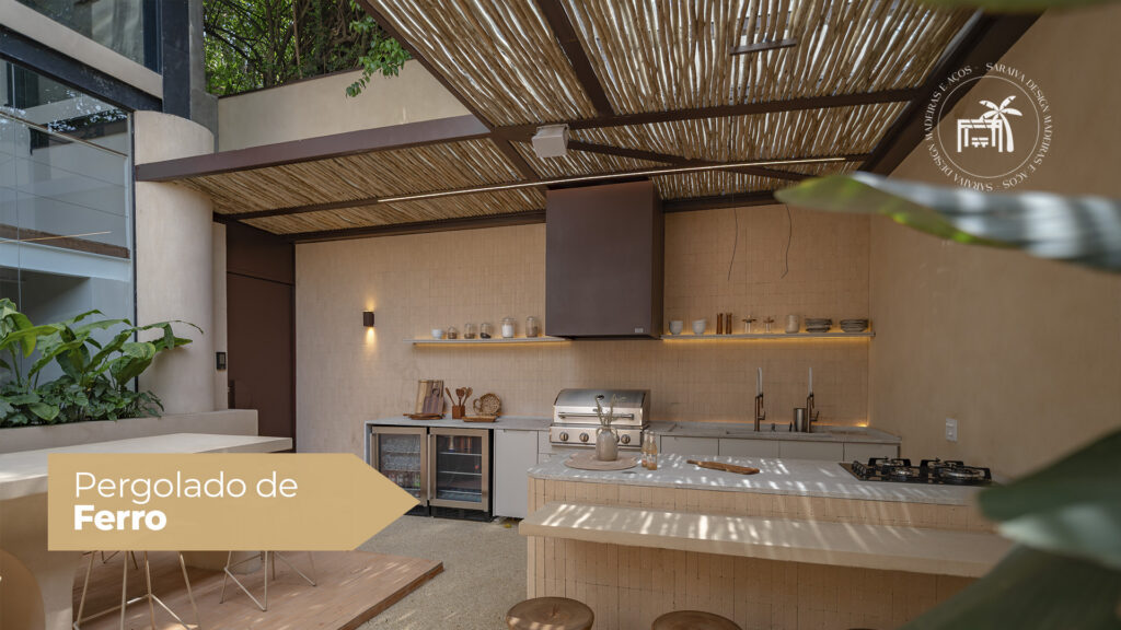 pergolado de ferro